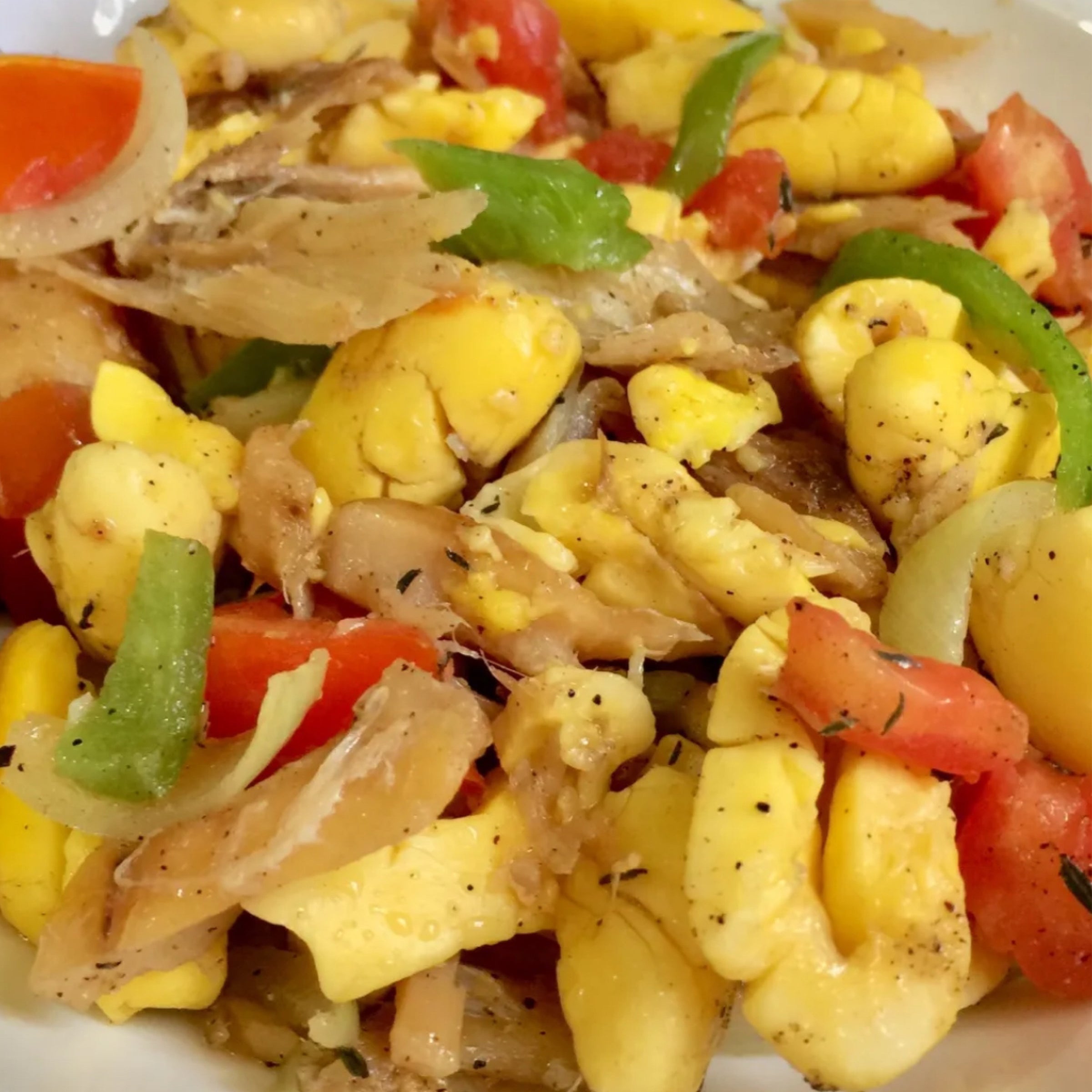 Ackee & Saltfish | Gud Vybz Jamaican Grill